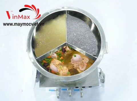 Nồi nấu phở 3 ngăn 100 lít Vinmax PVM1003
