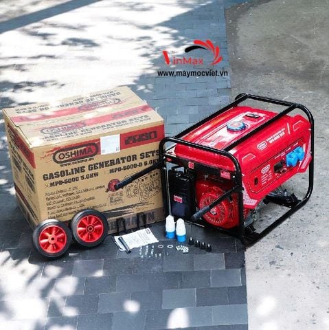 Máy phát điện chạy xăng OSHIMA MPD5000 5KW