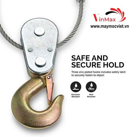 Palăng Cáp Lắc Tay 4 Tấn KENBO RPC-4