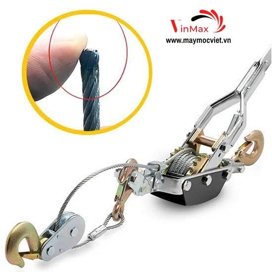 Palăng Cáp Lắc Tay 4 Tấn KENBO RPC-4