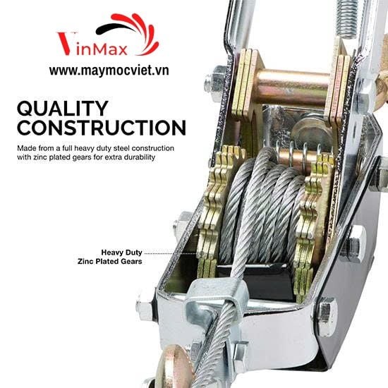 Palăng Cáp Lắc Tay 4 Tấn KENBO RPC-4
