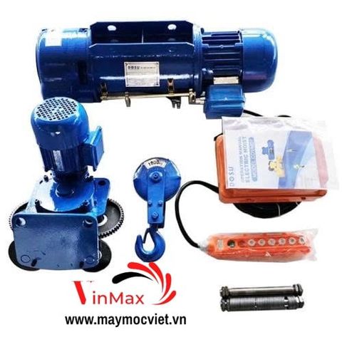 Pa Lăng Cáp Điện Dosu CD1-2T 2 Tấn 9M 380V