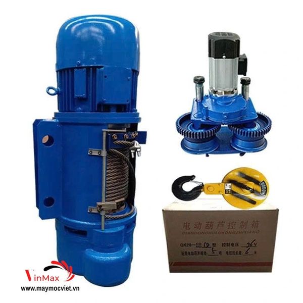 Pa lăng cáp điện Kenbo CD 3 tấn – 6 m (di chuyển)