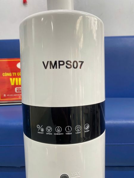 Máy Phun Sương Tạo Độ Ẩm Siêu Âm Turbo VMPS07
