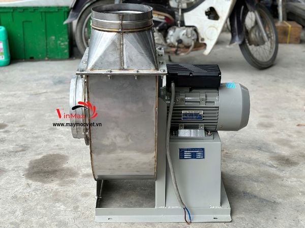 Quạt hút ly tâm trực tiếp Turbo 2.2KW 220V vỏ cánh inox 304