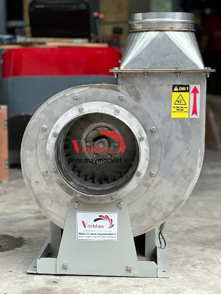 Quạt hút ly tâm trực tiếp Turbo 2.2KW 220V vỏ cánh inox 304