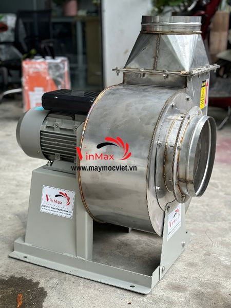 Quạt hút ly tâm trực tiếp Turbo 2.2KW 220V vỏ cánh inox 304