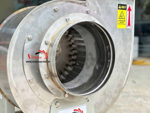 Quạt hút ly tâm trực tiếp Turbo 2.2KW 220V vỏ cánh inox 304