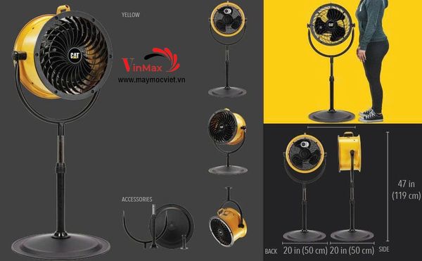 Quạt Công Nghiệp Đứng 14″ Caterpillar HVPD14AC