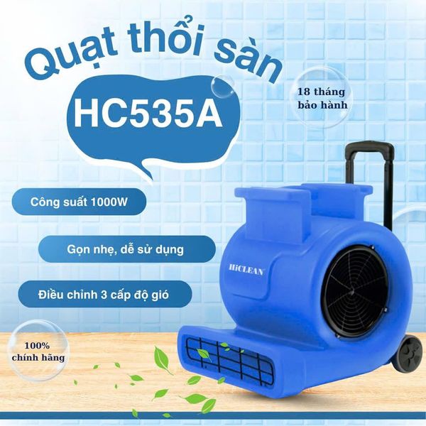 Quạt thổi thảm HiClean HC535A