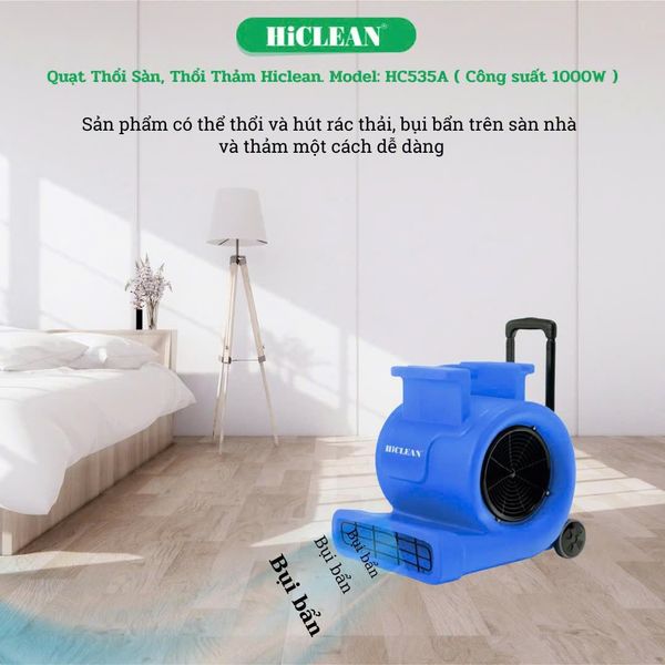 Quạt thổi thảm HiClean HC535A