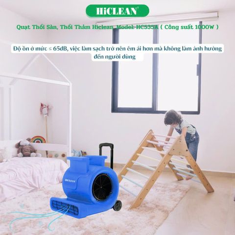 Quạt thổi thảm HiClean HC535A