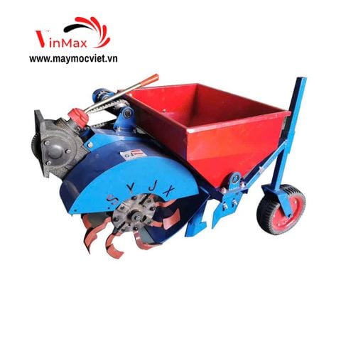 Máy rải phân, bón phân gắn máy xới dắt tay Turbo TBP812