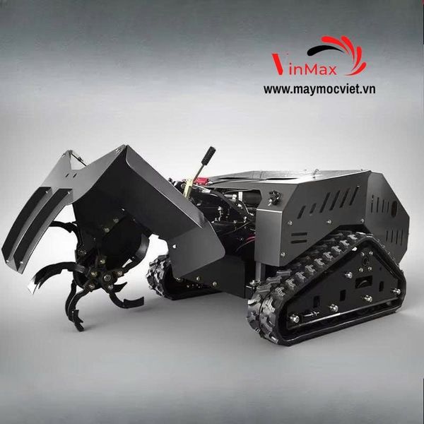 Robot Làm Đất Đa Năng Điều Khiển Từ Xa 20HP Turbo RTB1020