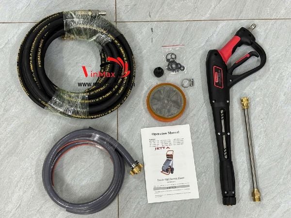 Máy Rửa Xe Cao Áp JETTA JET2200P-100 2.2KW 1450PSI