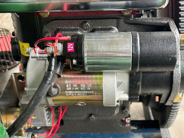 Máy Hút Cát Sên 100 Buồng 40 Cánh Gang Đầu Nổ D24 Đề Điện B10024