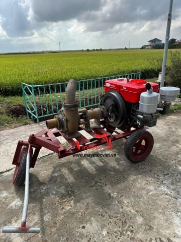 Máy Sên Hút Cát Truyền Động Trực Tiếp Chạy Động Cơ Diesel D15