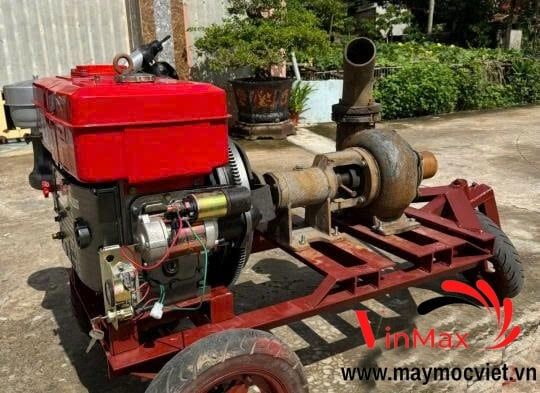 Máy Sên Hút Cát Truyền Động Trực Tiếp Chạy Động Cơ Diesel D15