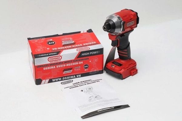 Máy Siết Vít Pin Lithium Oshima SV21V-NG230N-D4