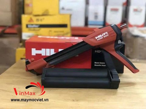 Súng bơm keo hóa chất cấy thép Hilti HDM500