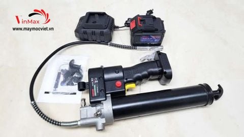 Máy Bơm Mỡ Cầm Tay Dùng Pin TOPMAX MD-70G