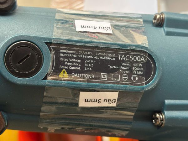 Súng rút rive chạy điện Time Proof TAC500A