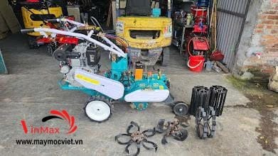 Máy làm đất đa năng 2 cầu động cơ dầu Turbo TBT902