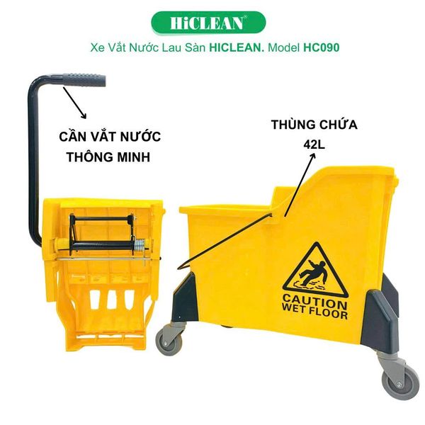 Xe vắt nước lau nhà HiClean HC 090