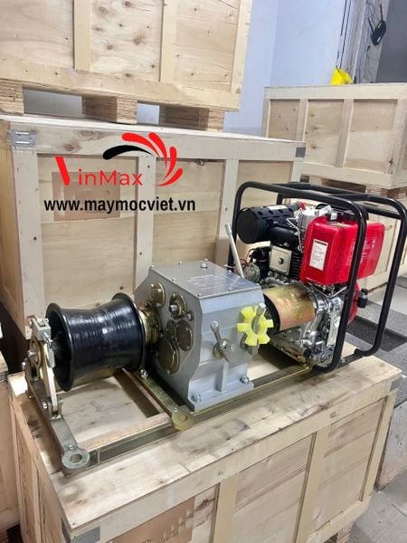 Tời Kéo Cáp Dây Điện 3 Tấn Đề Nổ Turbo TBT3000