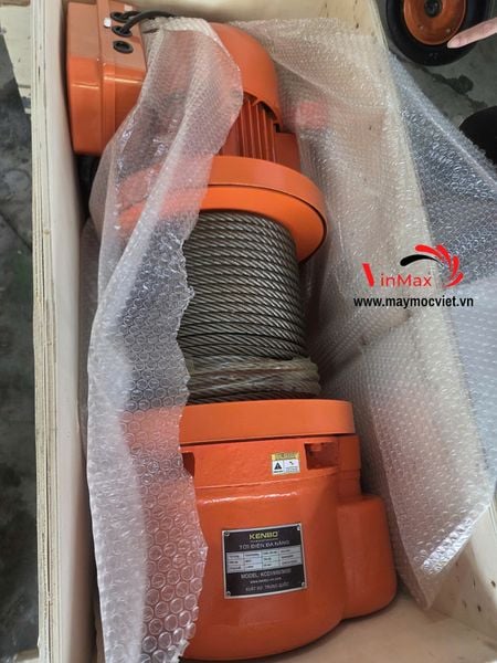 Tời kéo mặt đất KENBO KCD3000 30m 1500/3000kg 380V
