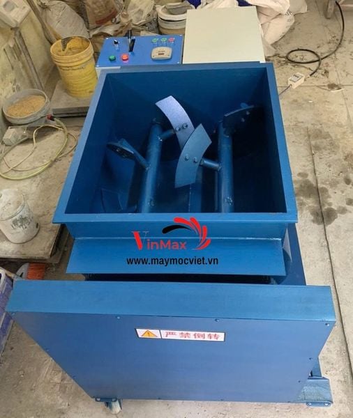 Máy Trộn Bê Tông 2 Trục Ngang HJS-60 – Máy Trộn Cưỡng Bức 60L