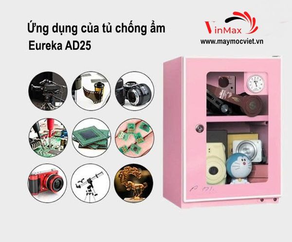 Tủ chống ẩm máy ảnh Eureka AD25