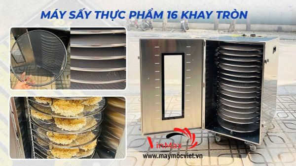 Tủ Sấy 16 Khay Tròn Turbo TBST16
