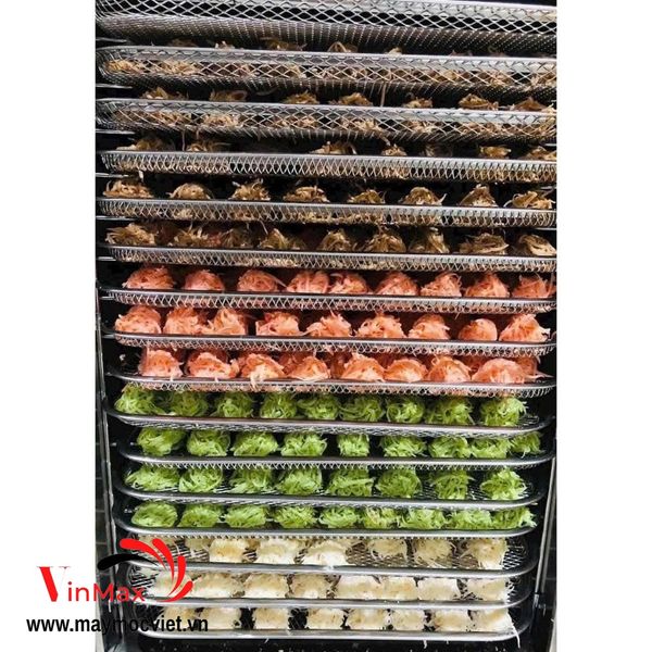 Máy Sấy Thực Phẩm 16 Khay Turbo TBK16