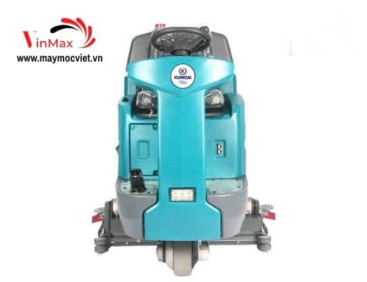 Máy chà sàn ngồi lái tích hợp quét rác Kumisai KMS D9X