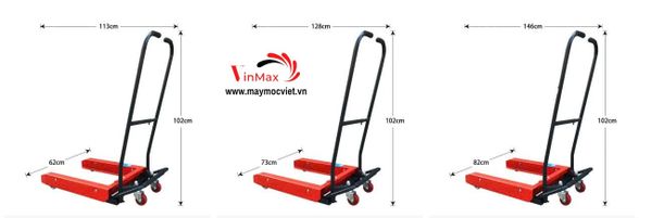 Xe Đẩy Thùng Nhựa Chứa Hàng Turbo