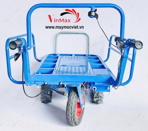 Xe Điện Đẩy Hàng 3 Bánh CTE-48V 123AMPE (CATER) Xanh