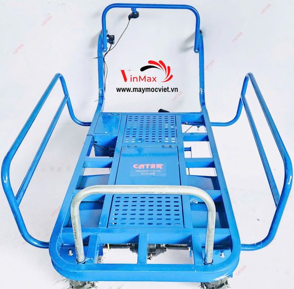 Xe Điện Đẩy Hàng 3 Bánh CTE-48V 123AMPE (CATER) Xanh