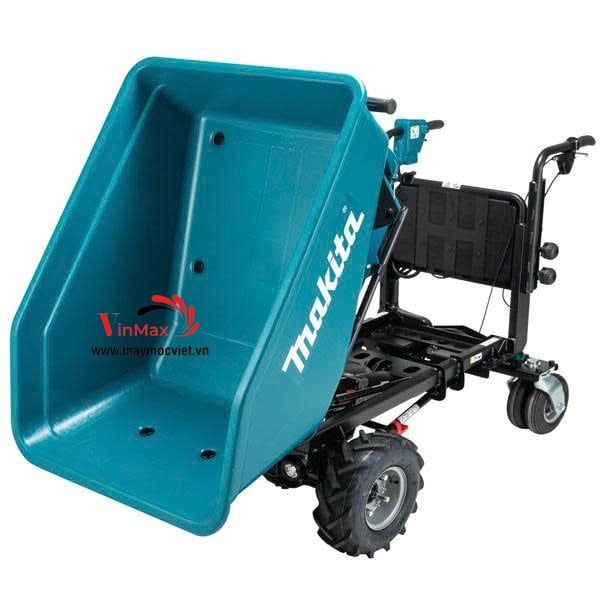 Xe vận chuyển hàng hóa dùng pin 2x18V Makita DCU602Z (Tự động nghiêng đổ)