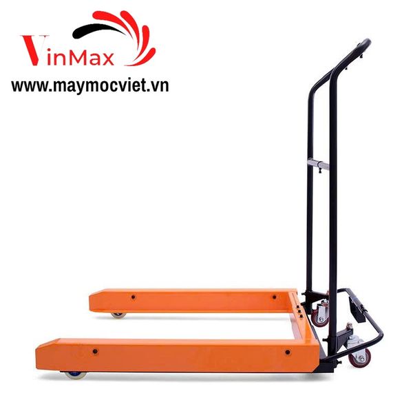 Xe Đẩy Thùng Nhựa Chứa Hàng Turbo