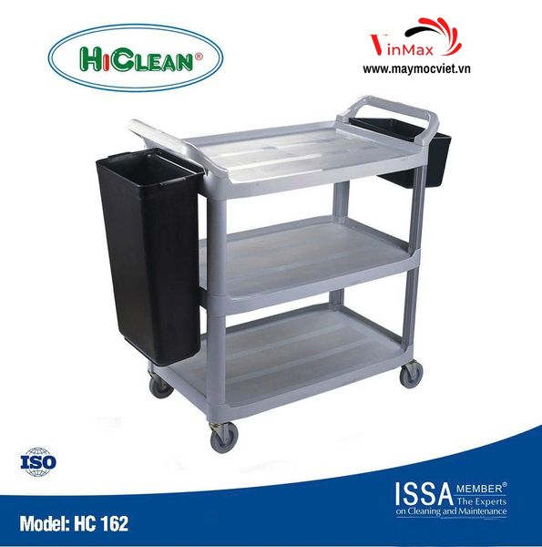 Xe đẩy thức ăn 3 tầng HiClean HC 161A