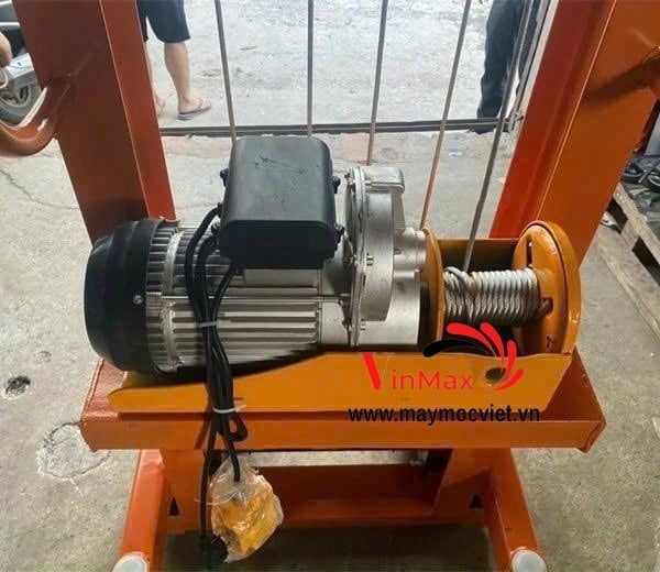 Xe Nâng Tay Niki 1300Kg Lắp Tời Điện Nâng Cao 2m