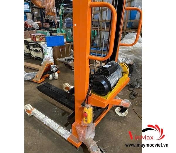 Xe Nâng Tay Niki 1300Kg Lắp Tời Điện Nâng Cao 2m
