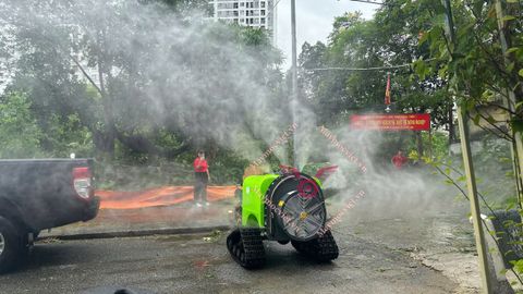 Xe phun thuốc di động ngồi lái Turbo PT300