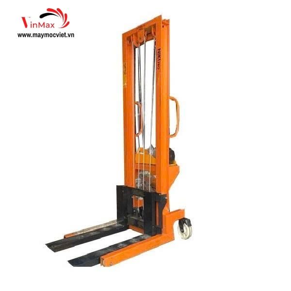 Xe Nâng Tay Niki 1300Kg Lắp Tời Điện Nâng Cao 3m