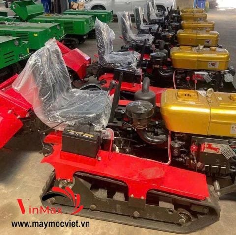 Máy Xới Đất, San Gạt Đất Đầu Nổ 25HP Shoshin S25