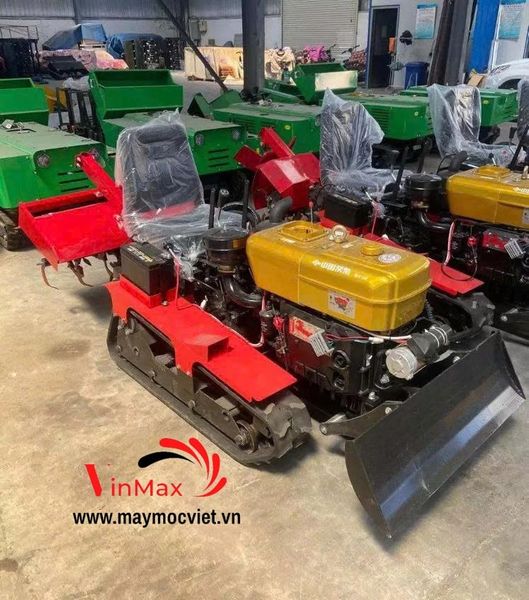 Máy Xới Đất, San Gạt Đất Đầu Nổ 25HP Shoshin S25
