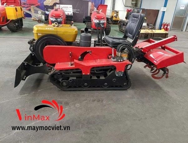 Máy Xới Đất, San Gạt Đất Đầu Nổ 25HP Shoshin S25
