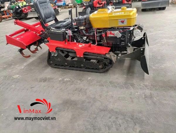 Máy Xới Đất, San Gạt Đất Đầu Nổ 25HP Shoshin S25