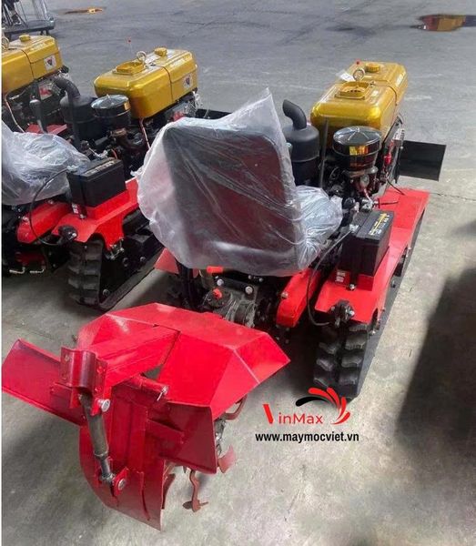 Máy Xới Đất, San Gạt Đất Đầu Nổ 25HP Shoshin S25
